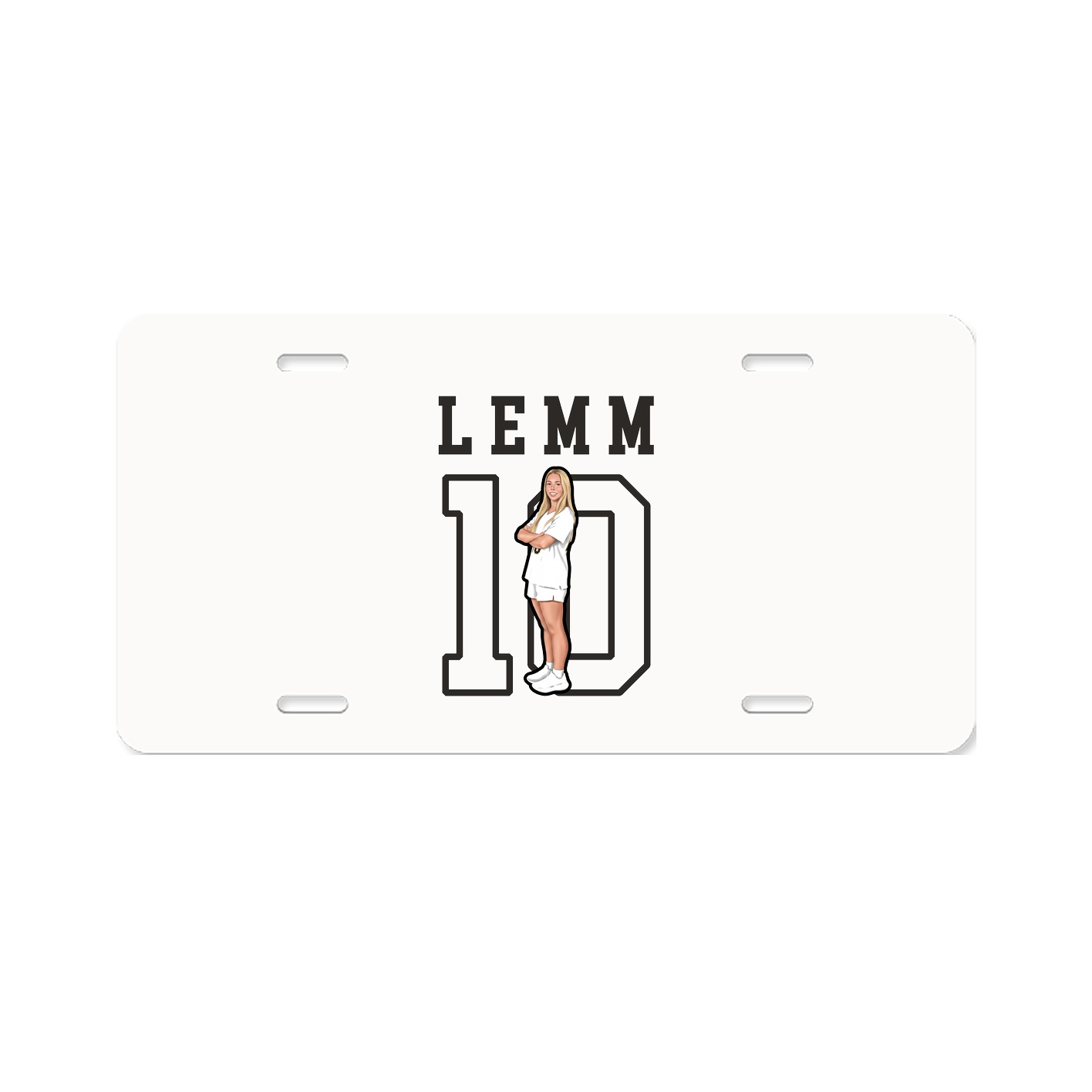 License Plate — Shirsey in Classic