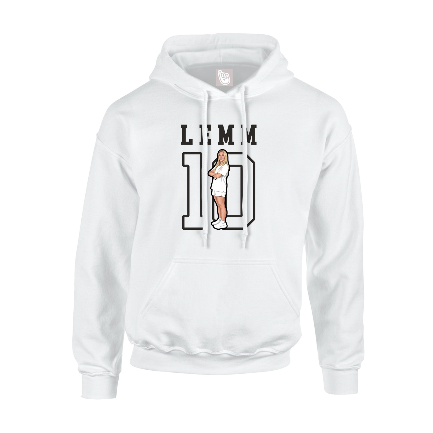 Youth Hoodie — Shirsey in White