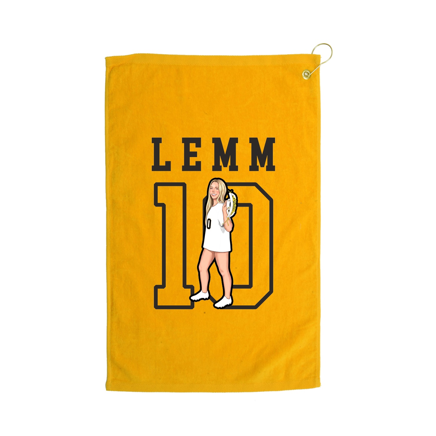 Golf Towel — Shirsey in Gold
