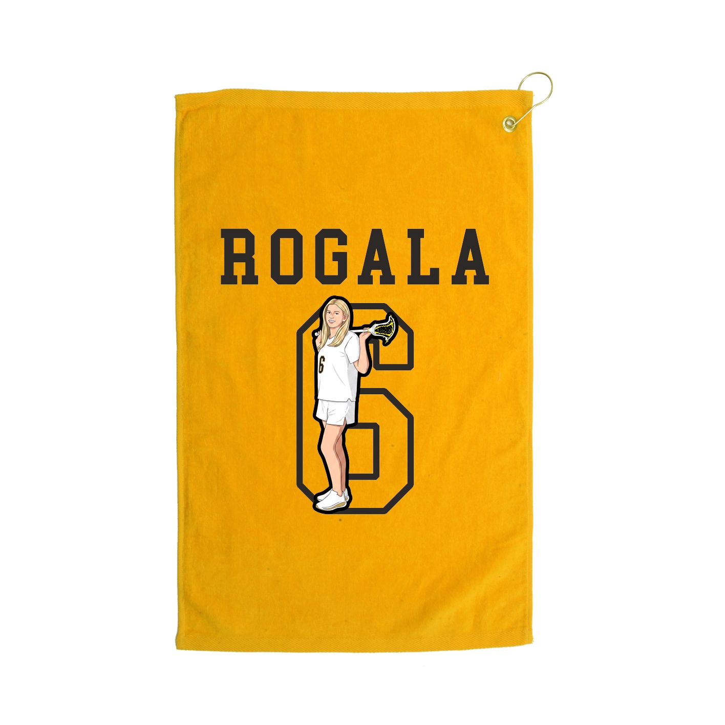 Golf Towel — Shirsey in Gold