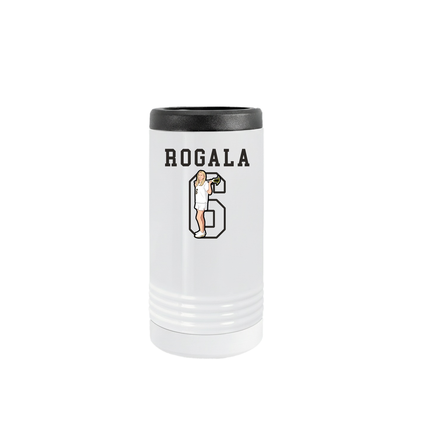 Slim Beverage Holder — Shirsey in White