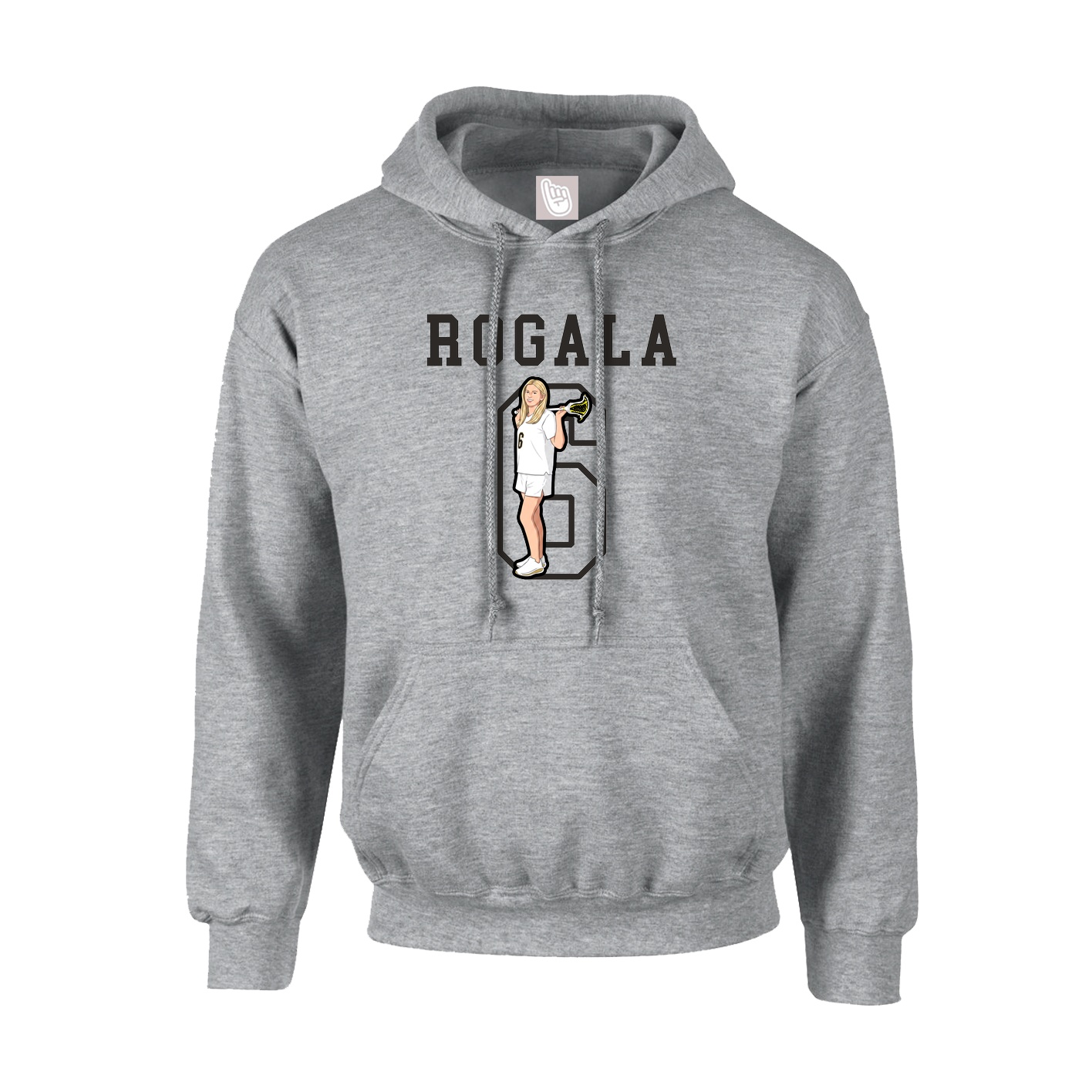 Hoodie — Shirsey in Grey