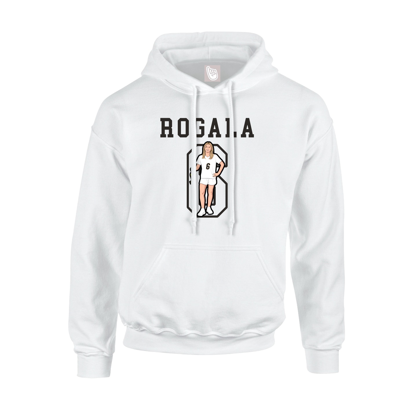 Youth Hoodie — Shirsey in White