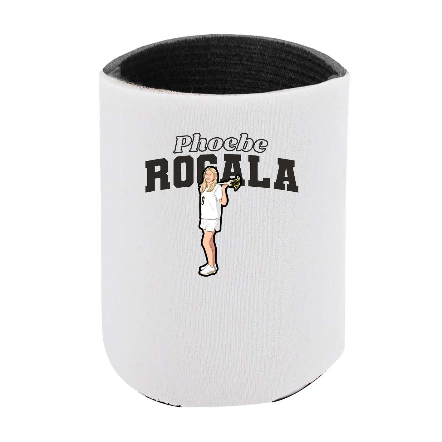 Can Holder — Name Arch in White