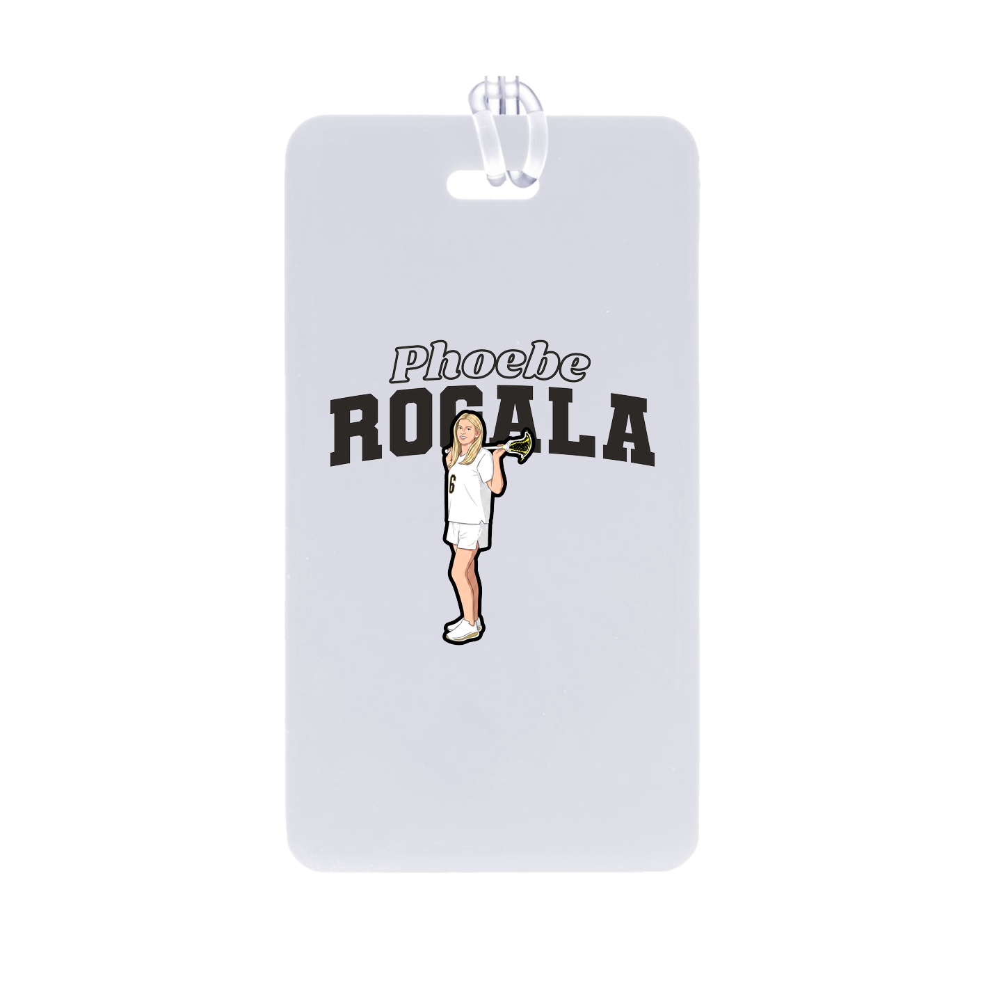 Bag Tag — Name Arch in Classic
