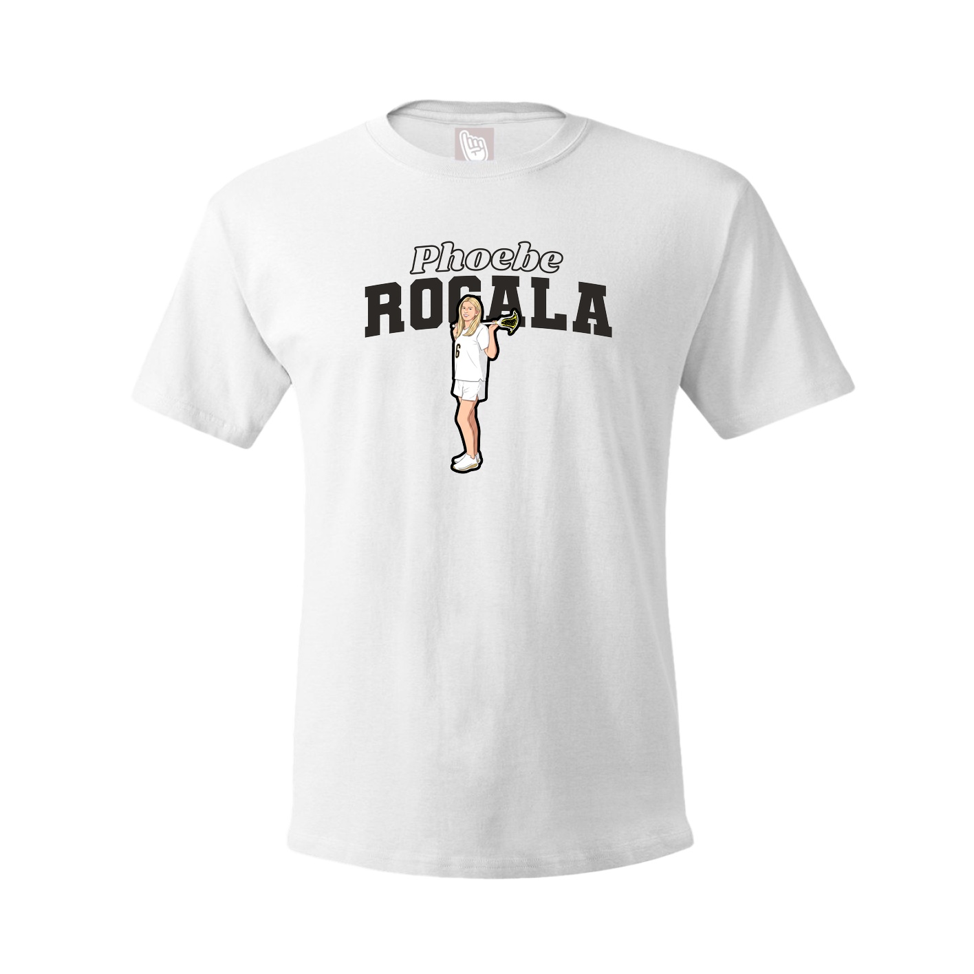 Tee — Name Arch in White