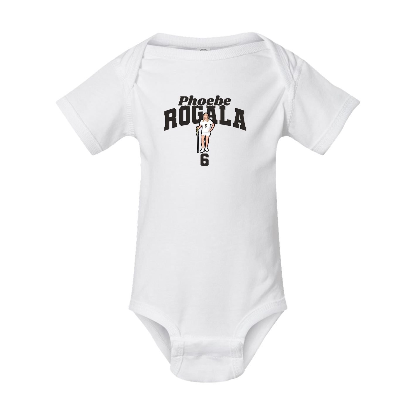 Baby Onesie — Signature Arch in White