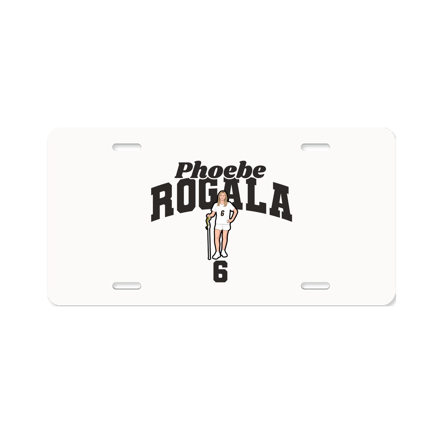 License Plate — Signature Arch in Classic