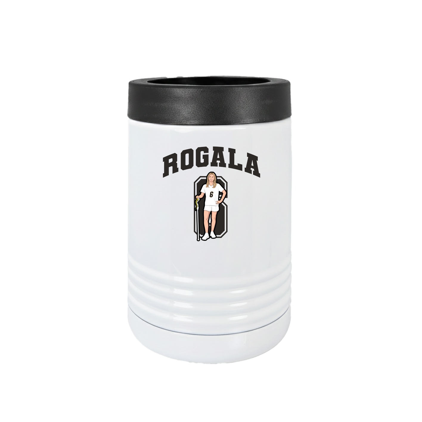 Beverage Holder — Number in White