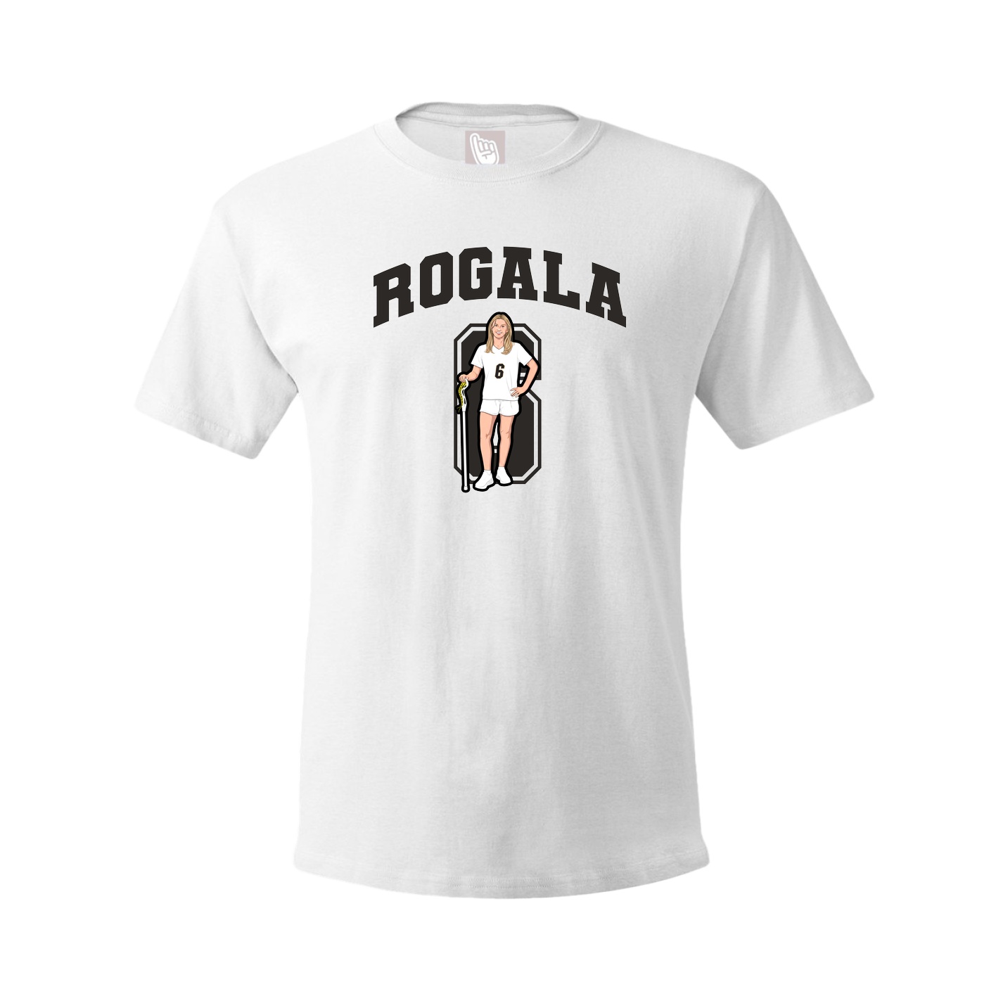 Tee — Number in White