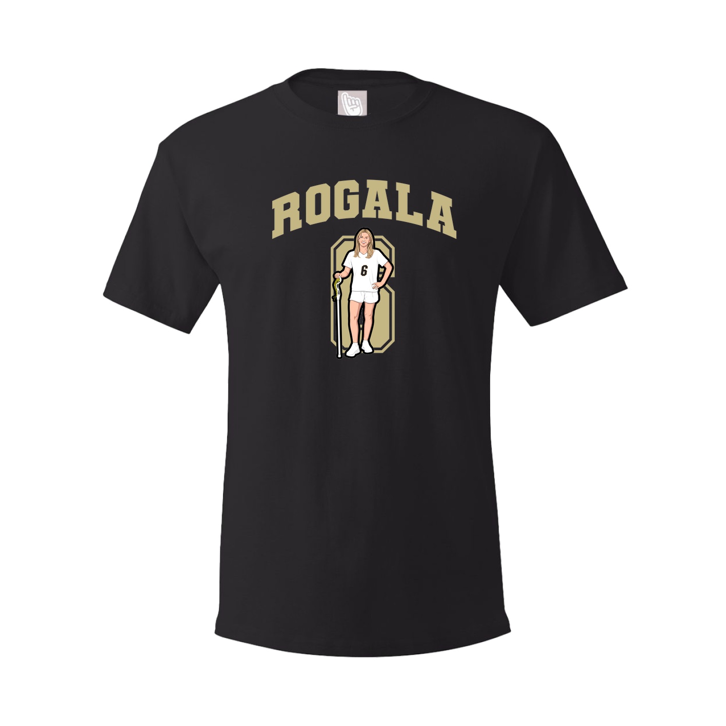 Youth Tee — Number in Black