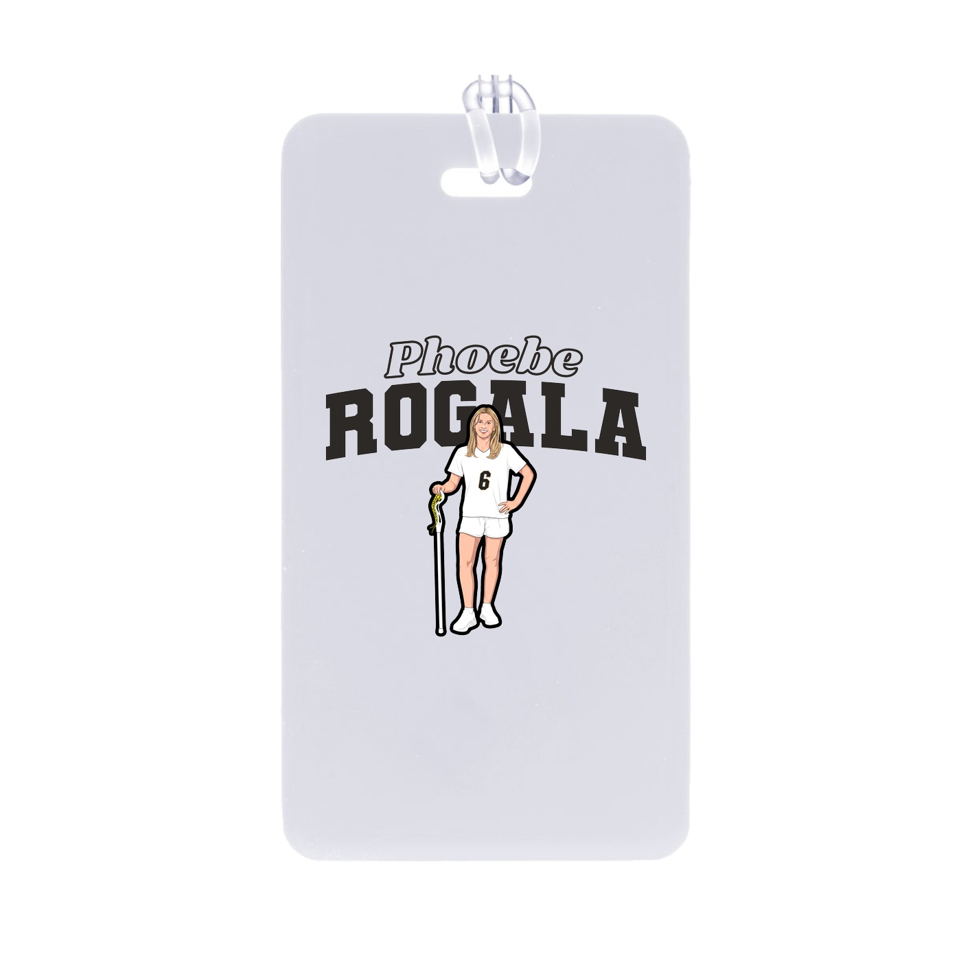 Bag Tag — Name Arch in Classic