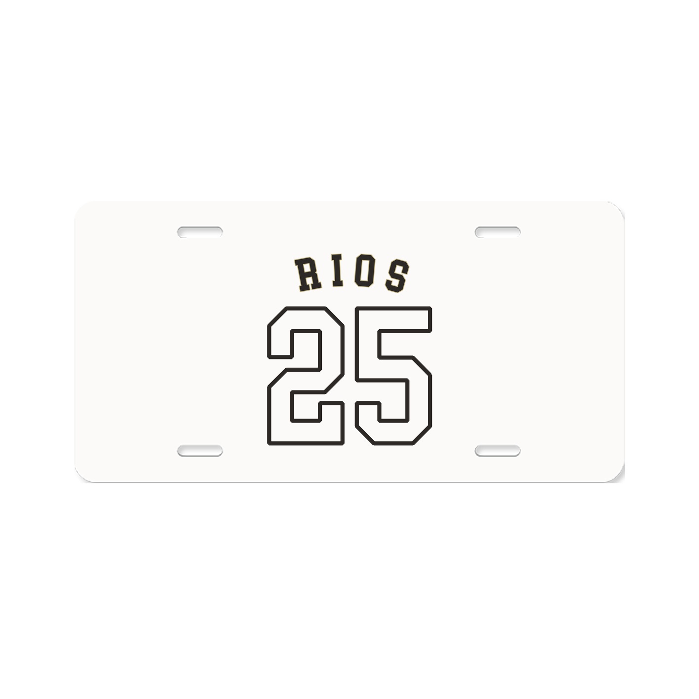 License Plate — Shirsey Arch in Classic