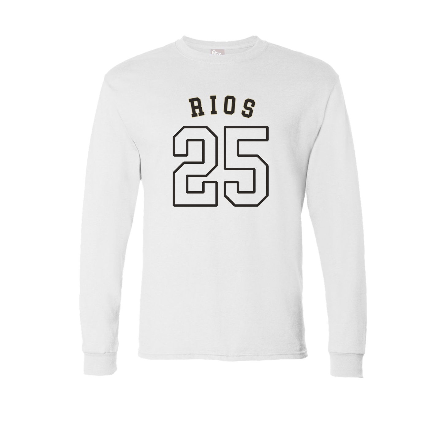 Long Sleeve Tee — Shirsey Arch in White