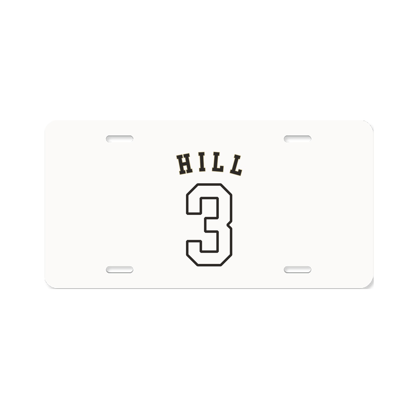 License Plate — Shirsey Arch in Classic