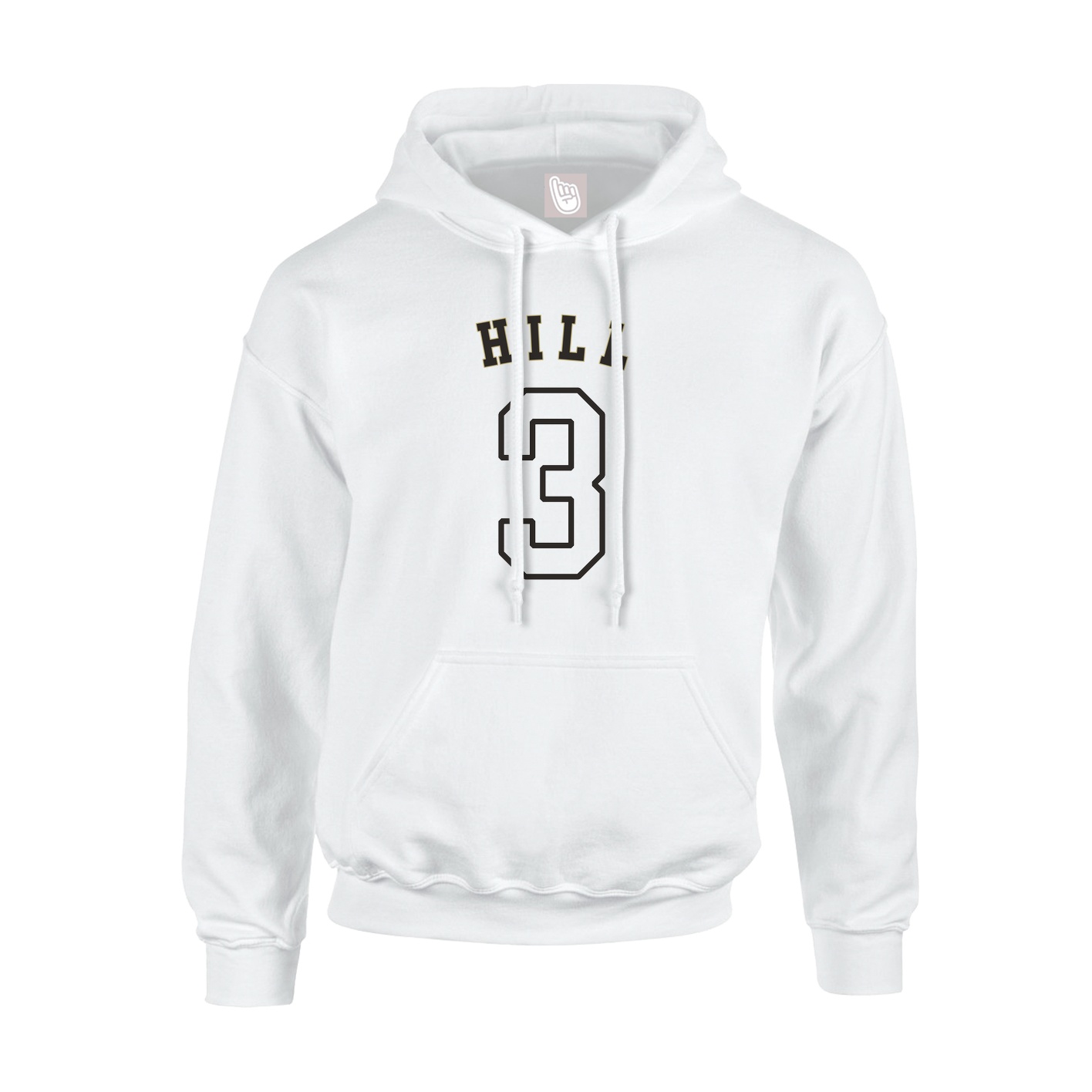 Hoodie — Shirsey Arch in White