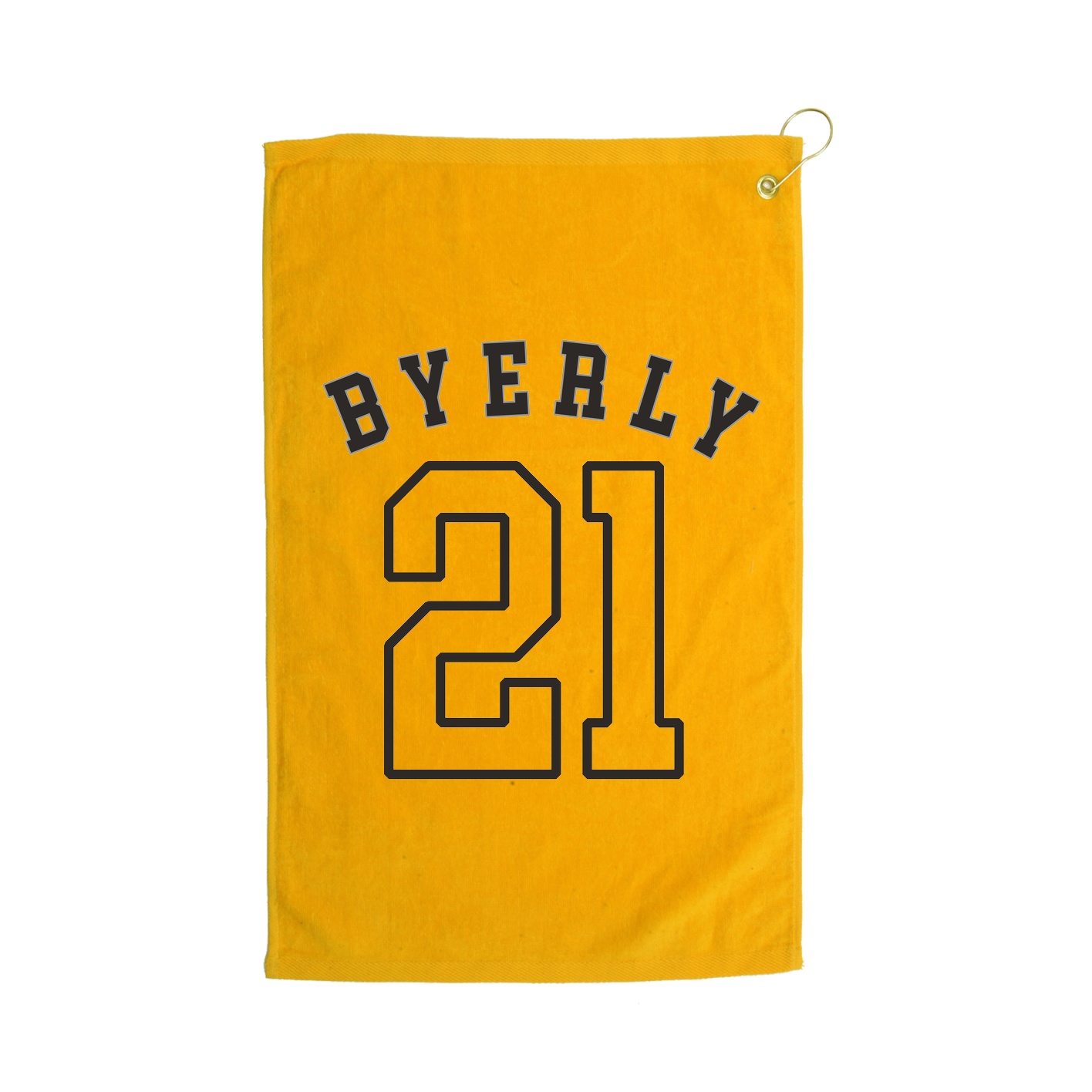 Golf Towel — Shirsey Arch in Gold