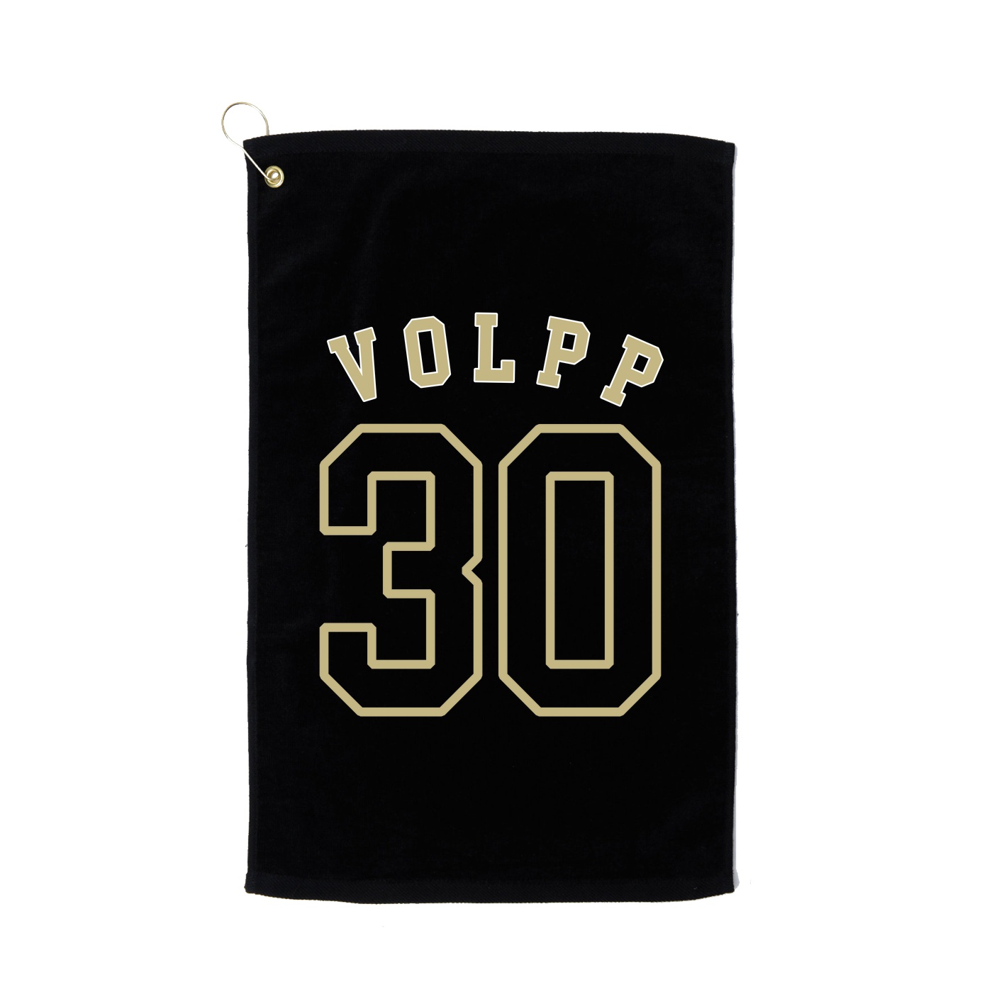 Golf Towel — Shirsey Arch in Black