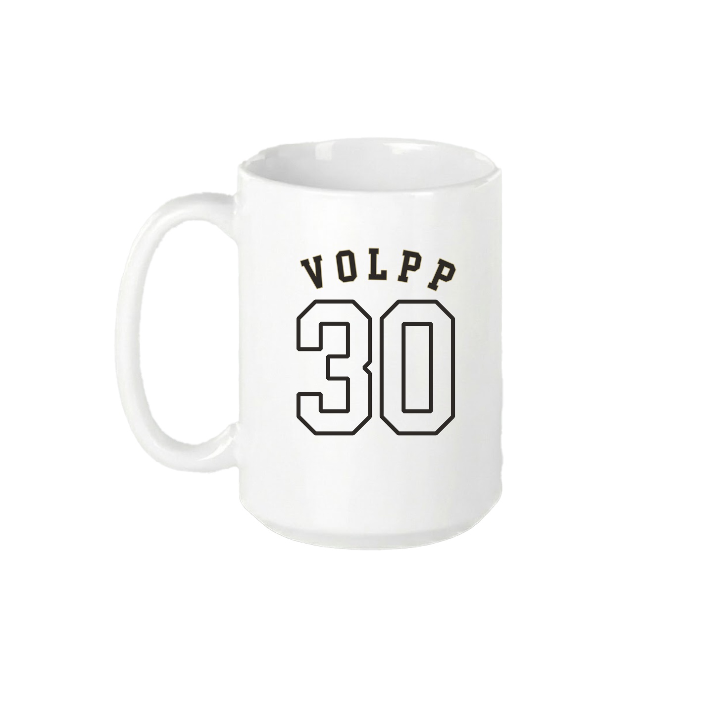 15oz Coffee Mug — Shirsey Arch in White