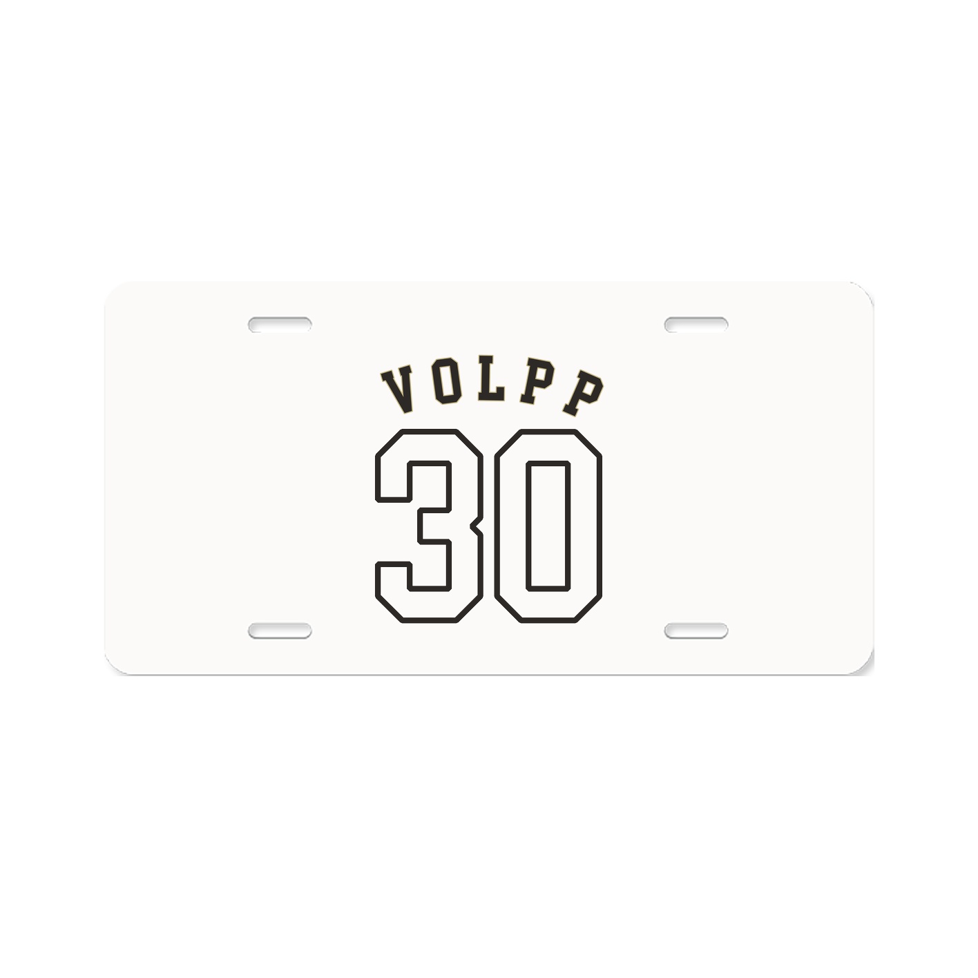 License Plate — Shirsey Arch in Classic