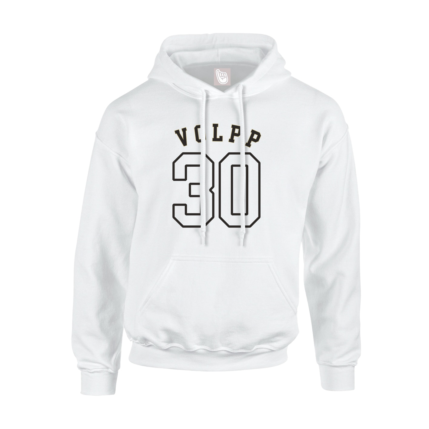 Hoodie — Shirsey Arch in White