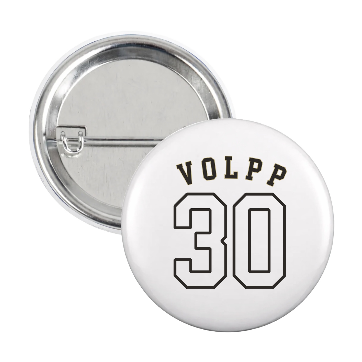 Game Day Button — Shirsey Arch in White
