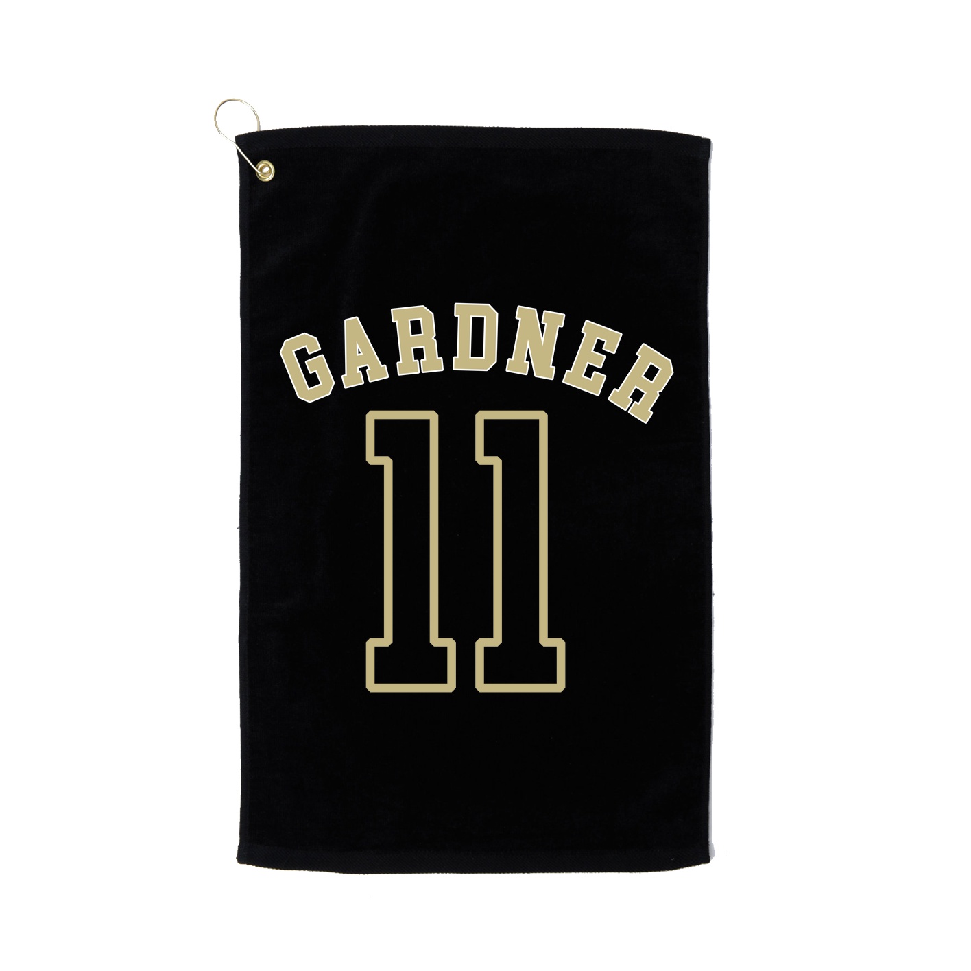 Golf Towel — Shirsey Arch in Black