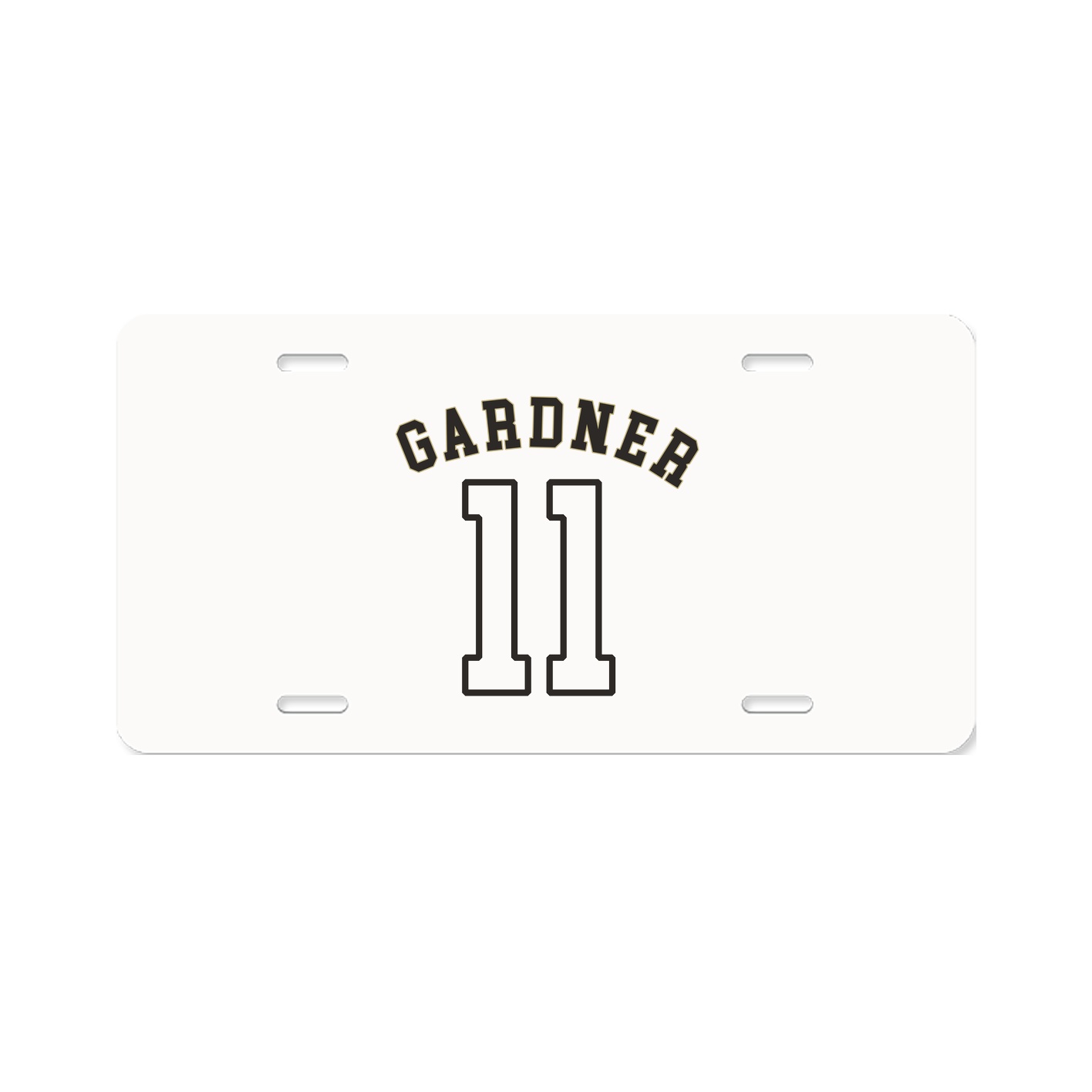 License Plate — Shirsey Arch in Classic
