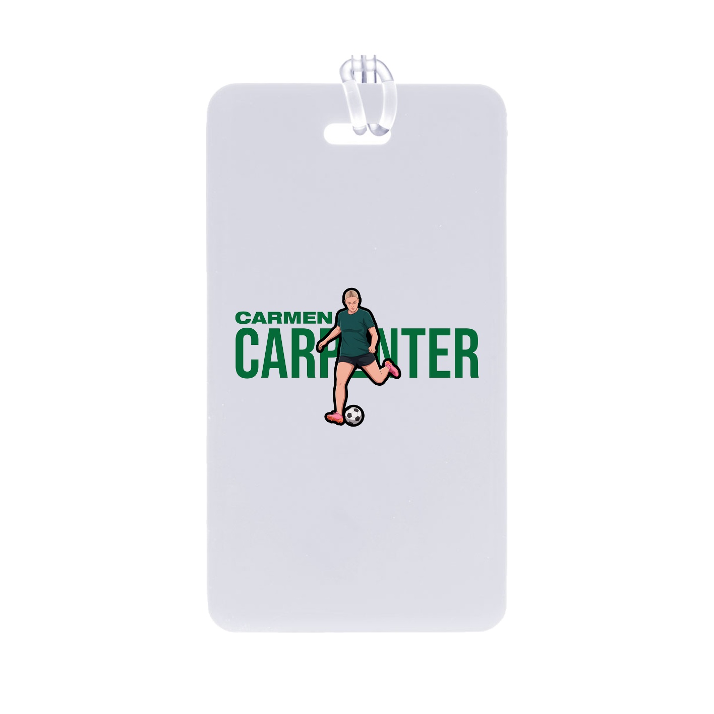 Bag Tag — Player Name in Classic