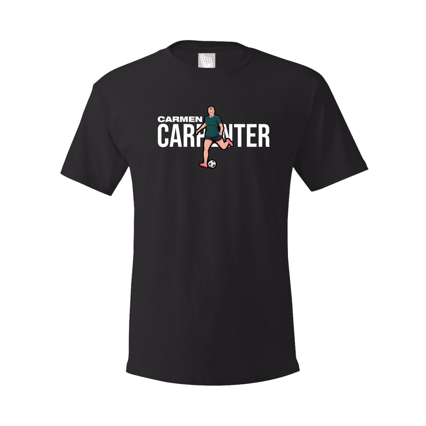 Youth Tee — Player Name in Black