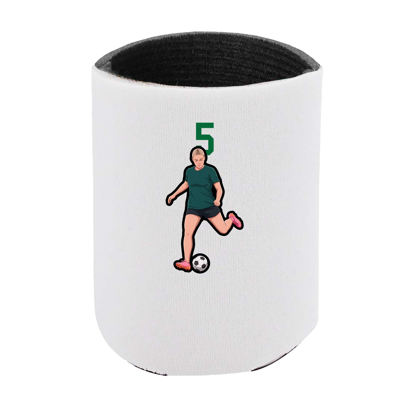 Can Holder — Number Top in White