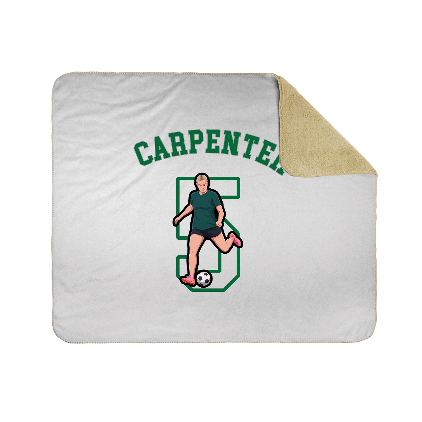 Throw Blanket — Shirsey Arch in White