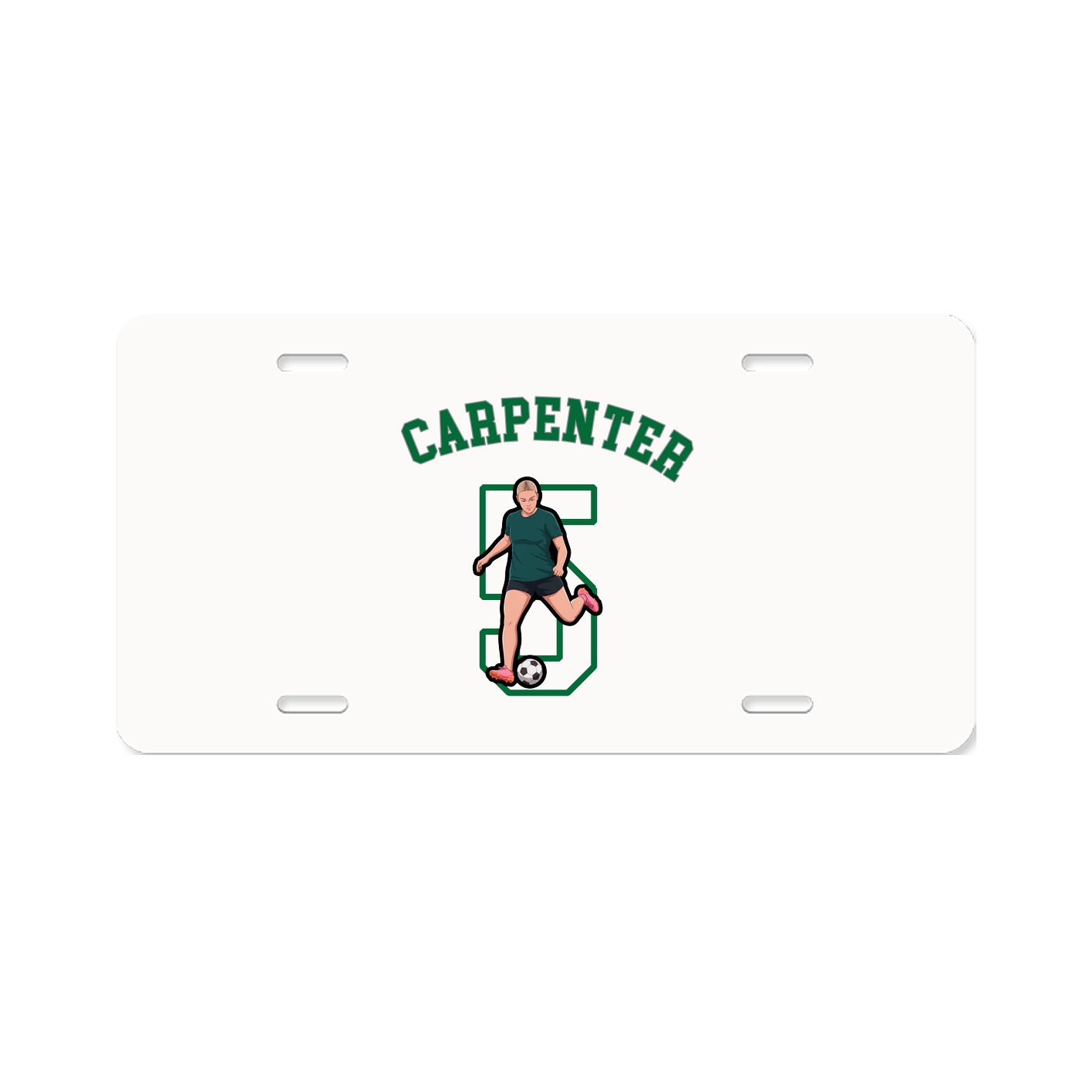 License Plate — Shirsey Arch in Classic