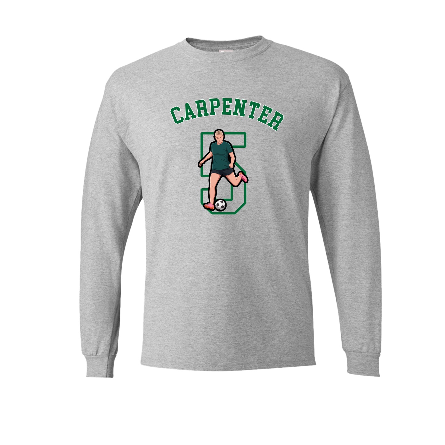 Long Sleeve Tee — Shirsey Arch in Grey