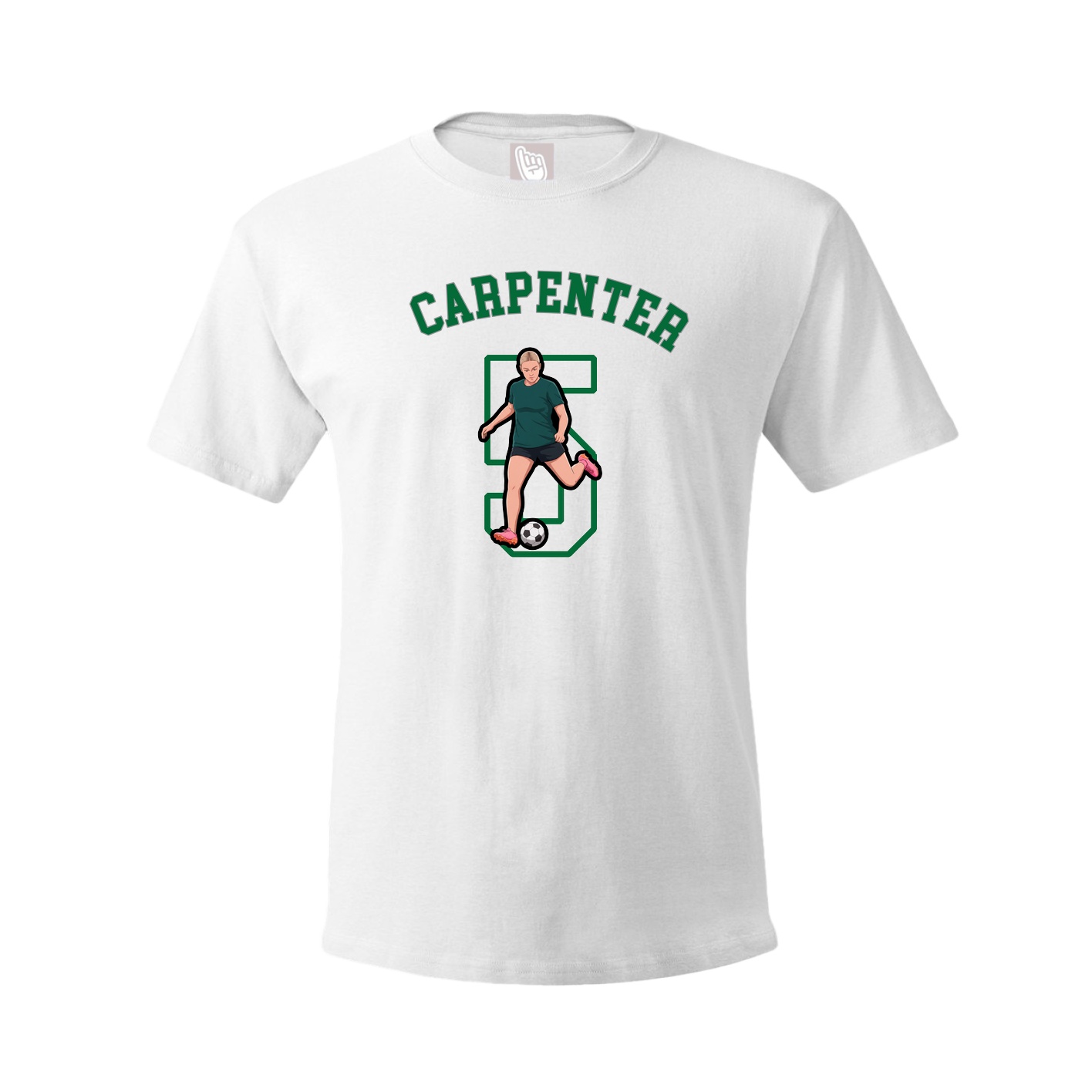 Youth Tee — Shirsey Arch in White