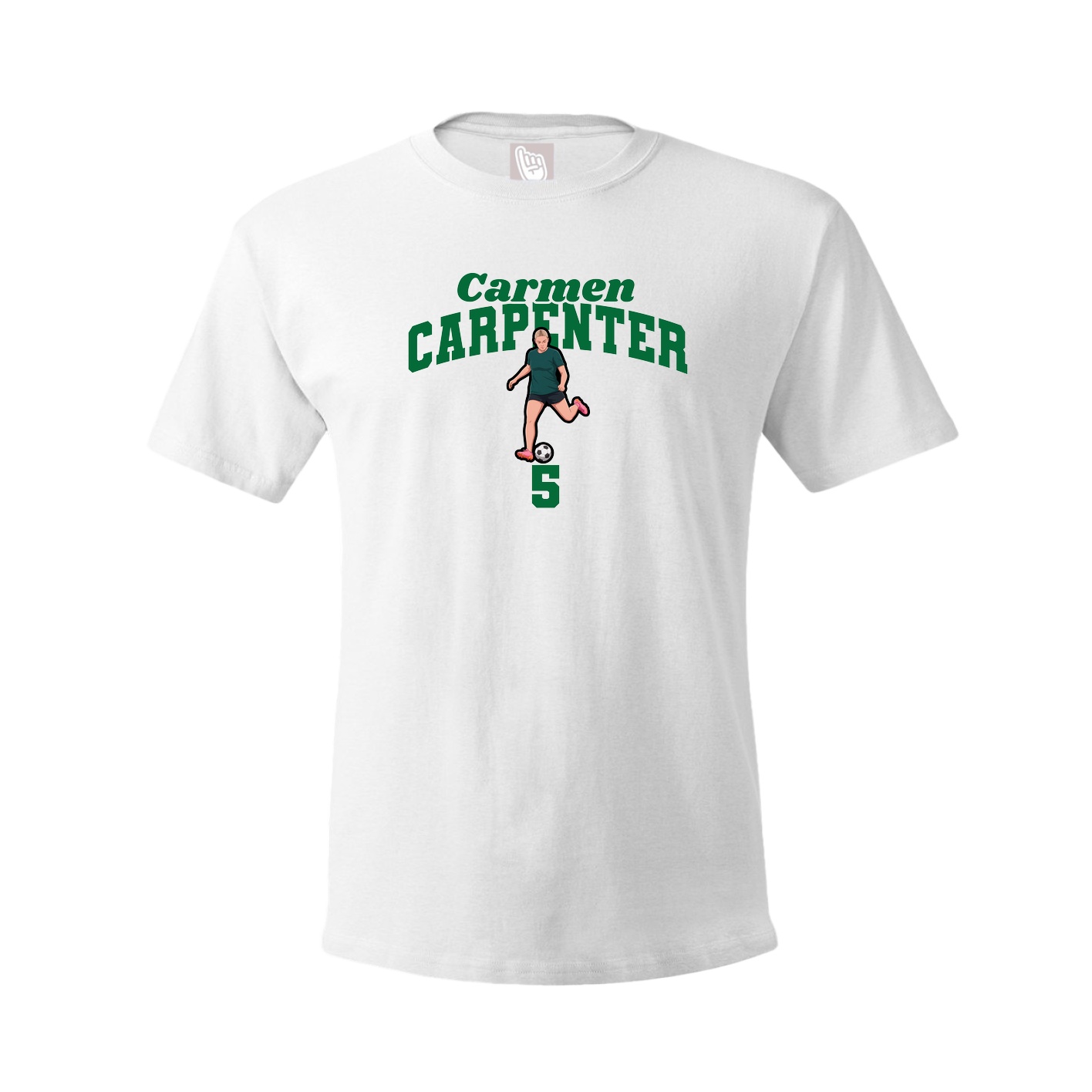 Tee — Signature Arch in White