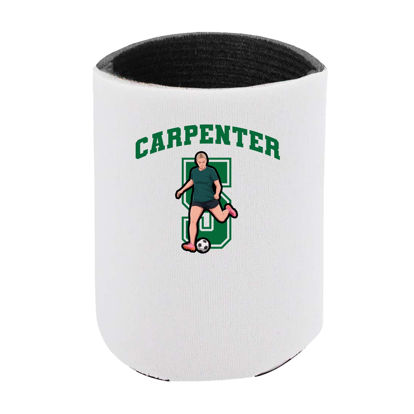 Can Holder — Number in White