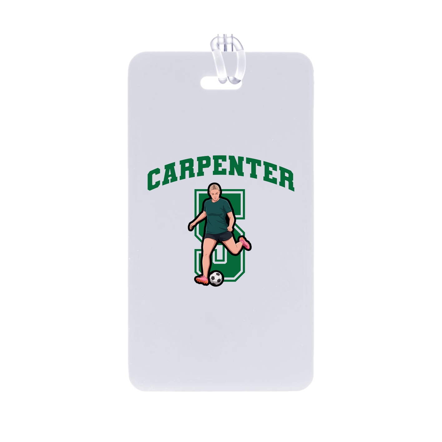 Bag Tag — Number in Classic