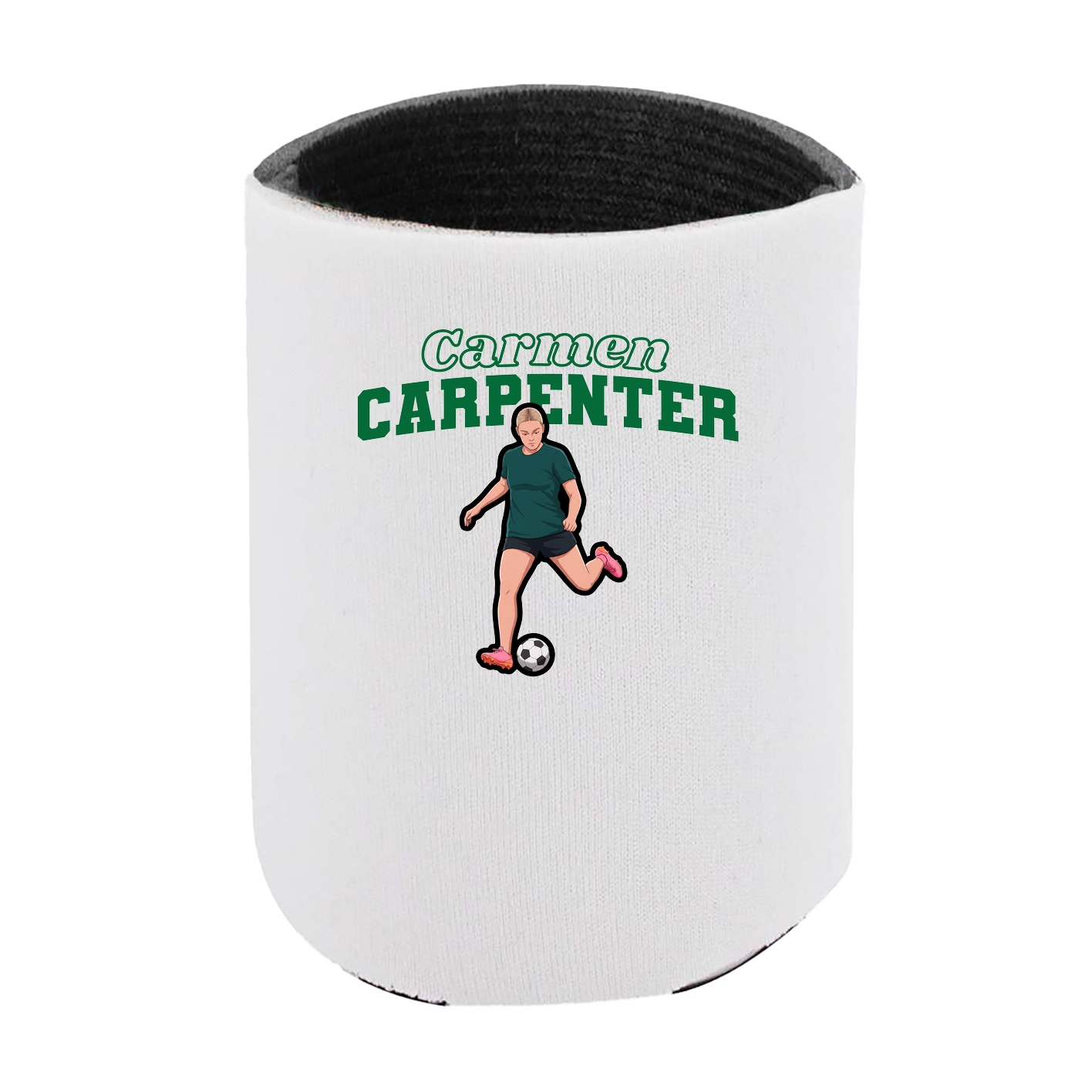 Can Holder — Name Arch in White