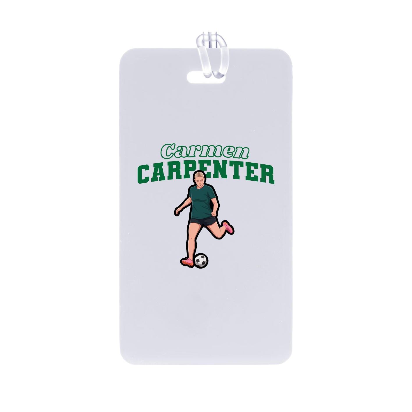 Bag Tag — Name Arch in Classic