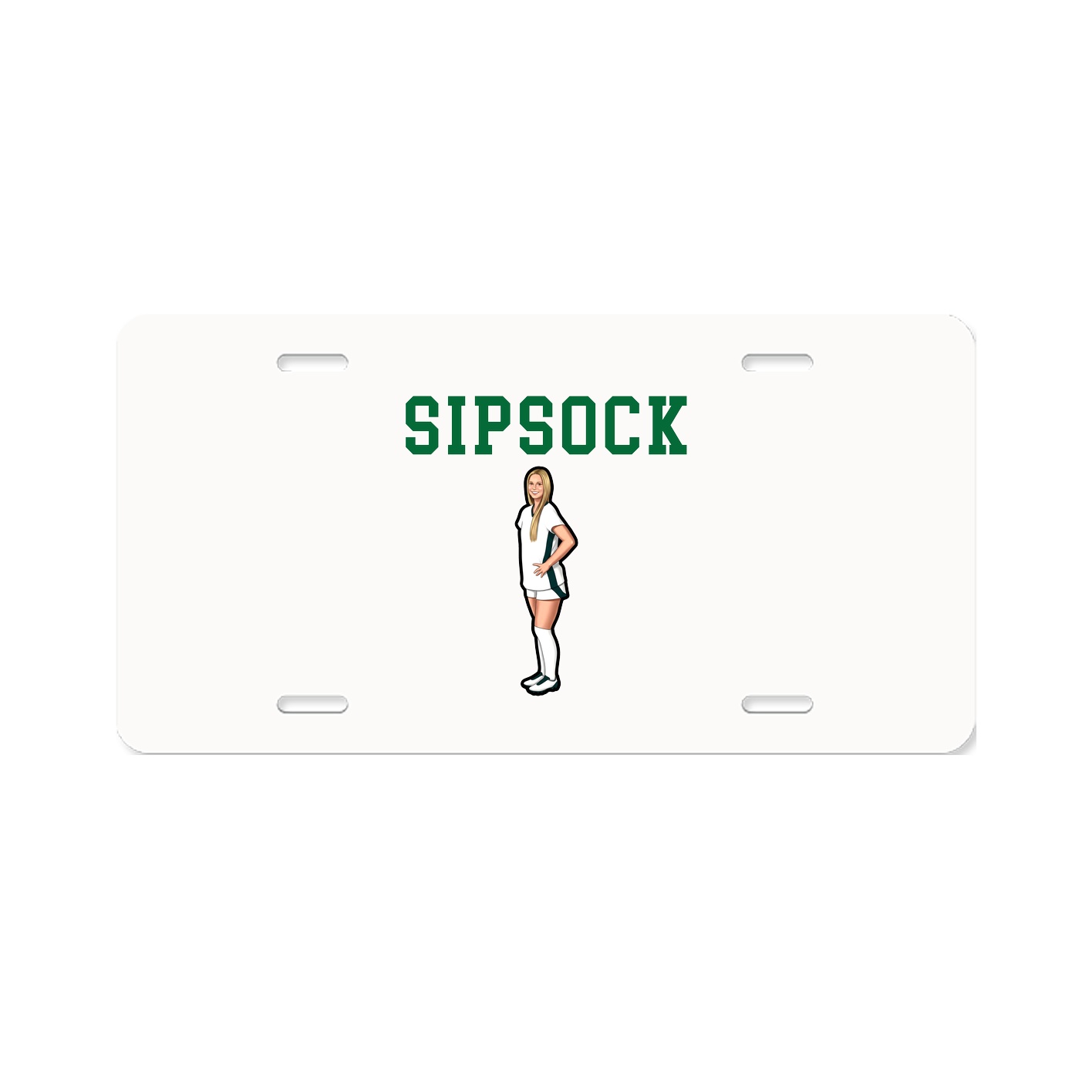 License Plate — Shirsey in Classic