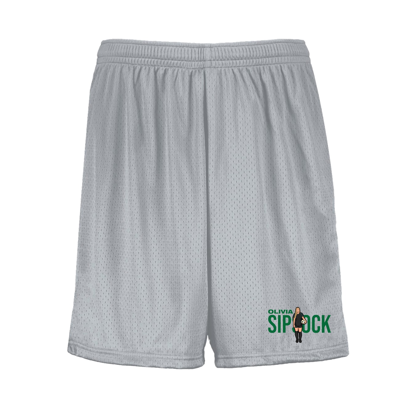 Shorts — Player Name in Silver