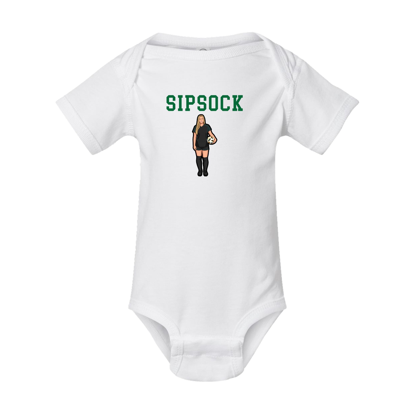 Baby Onesie — Shirsey in White