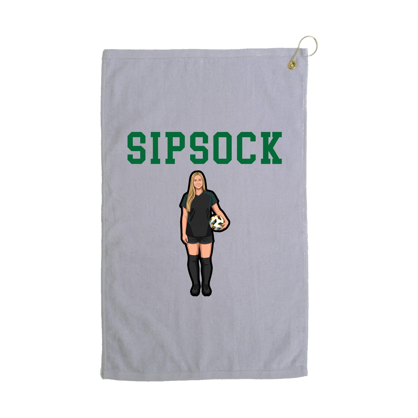 Golf Towel — Shirsey in Grey