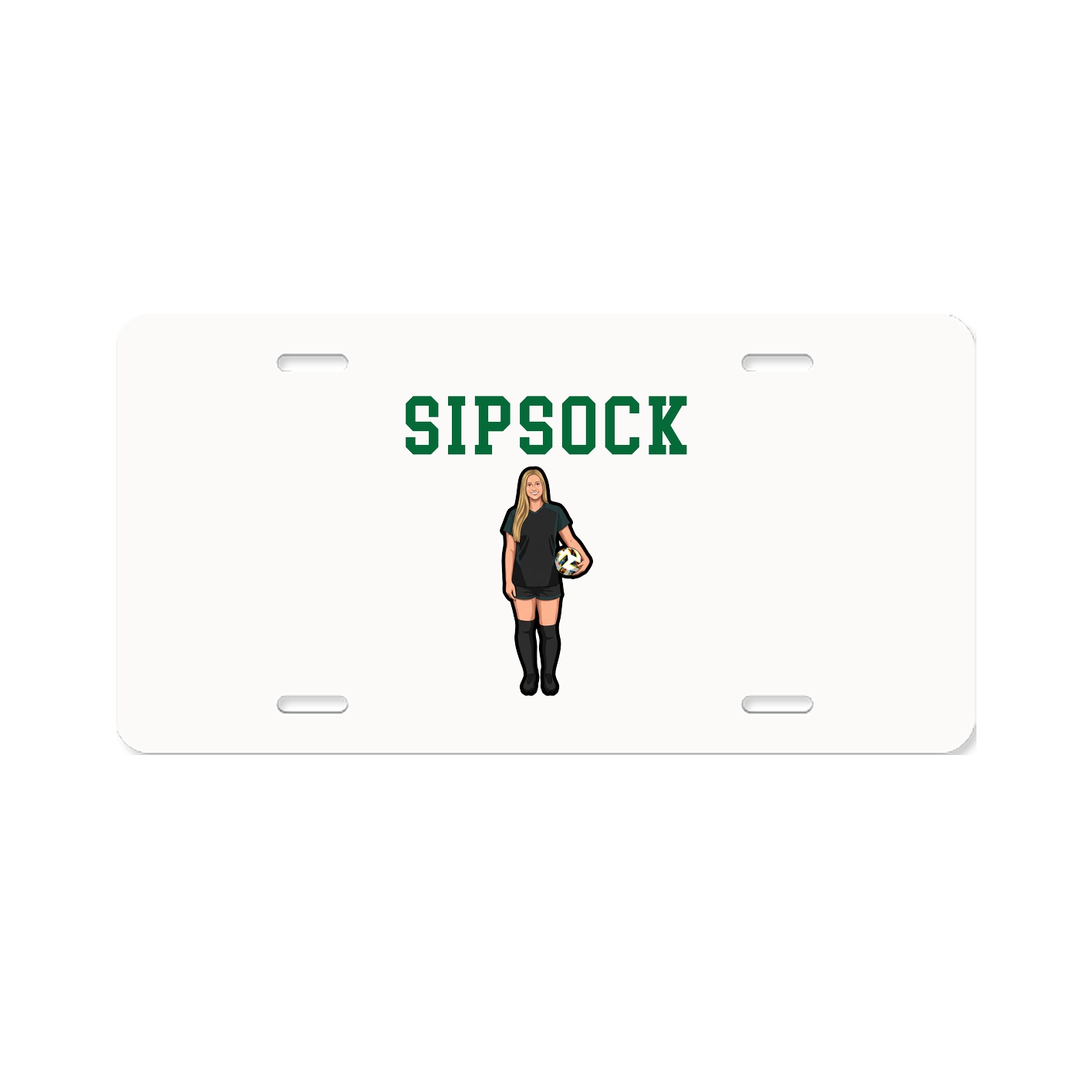 License Plate — Shirsey in Classic