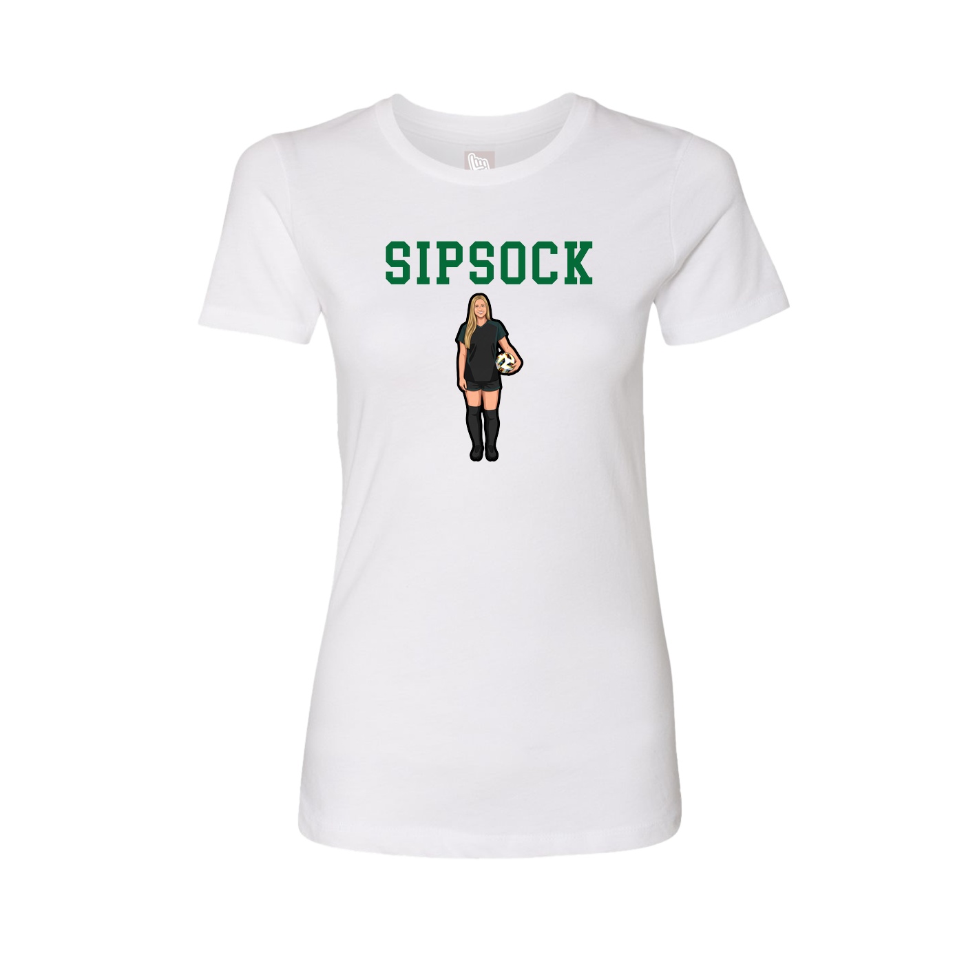 Fitted Women's Tee — Shirsey in White