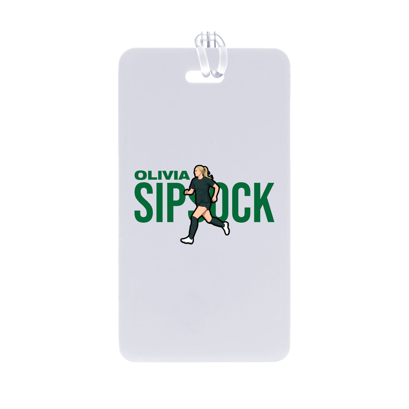 Bag Tag — Player Name in Classic