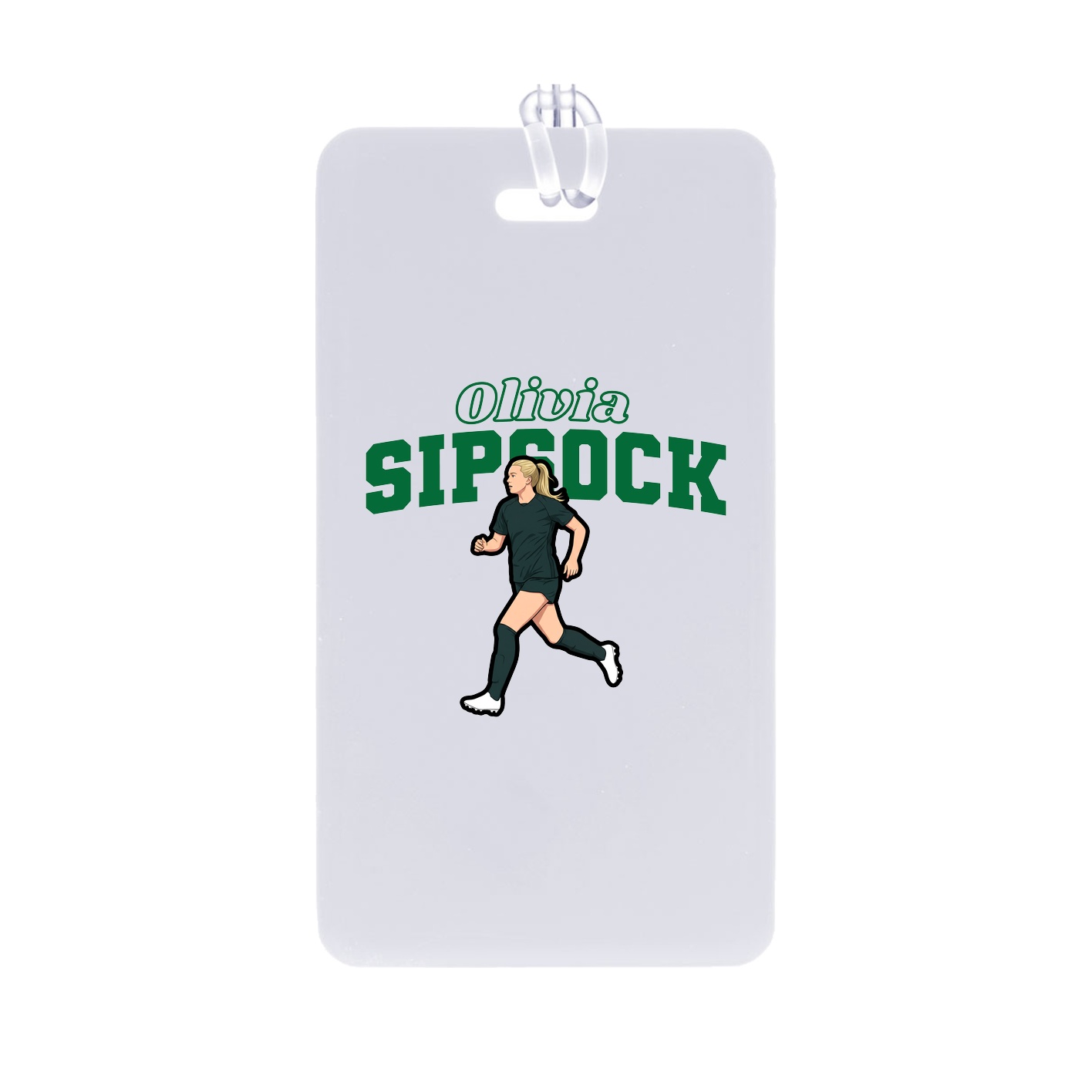 Bag Tag — Name Arch in Classic