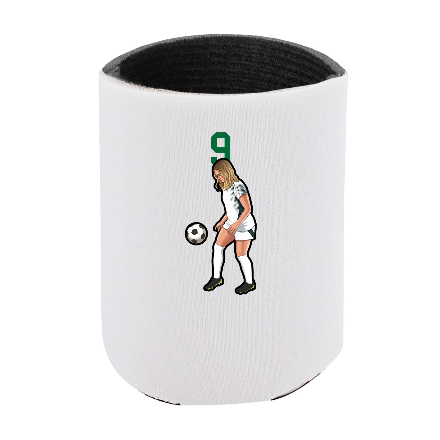 Can Holder — Number Top in White