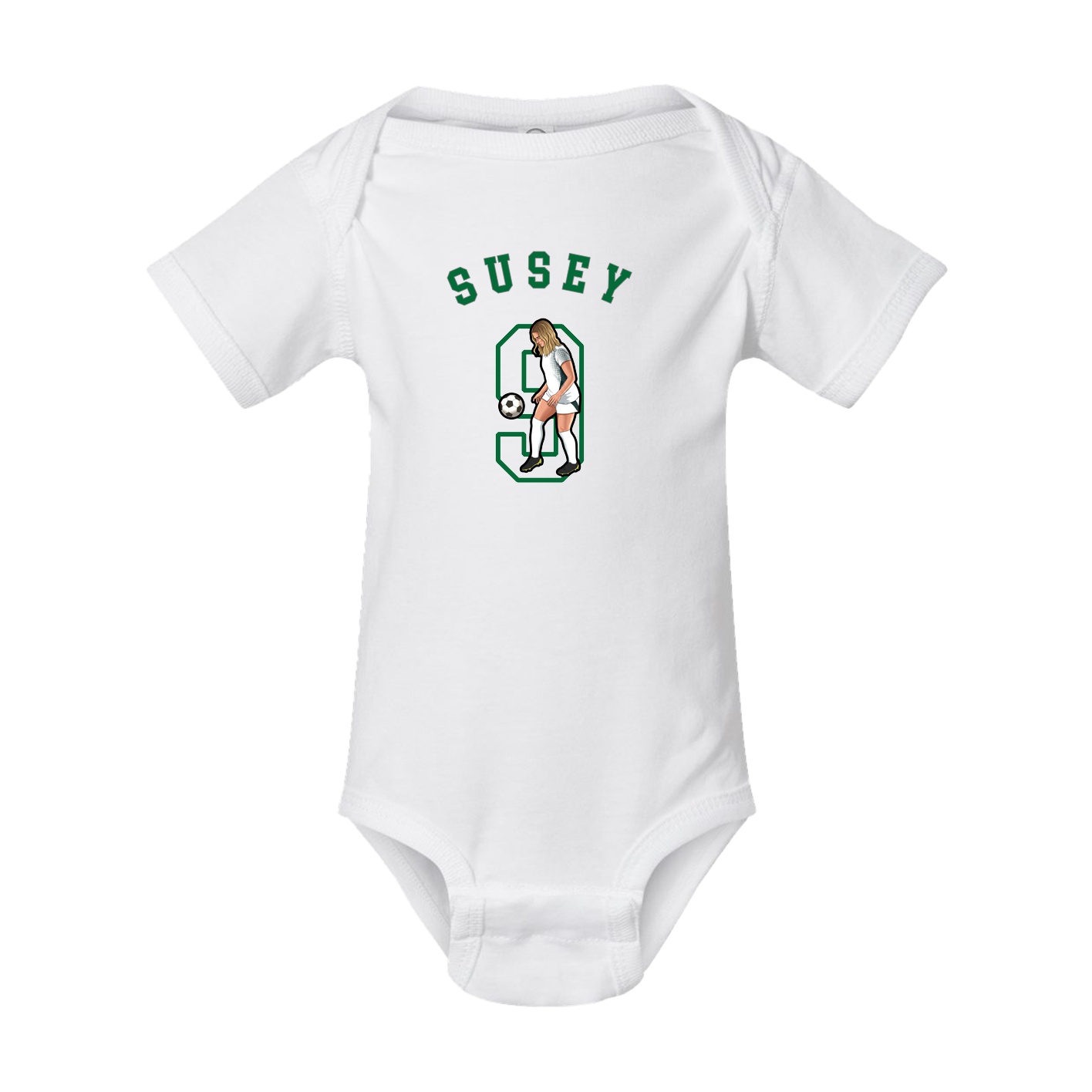 Baby Onesie — Shirsey Arch in White